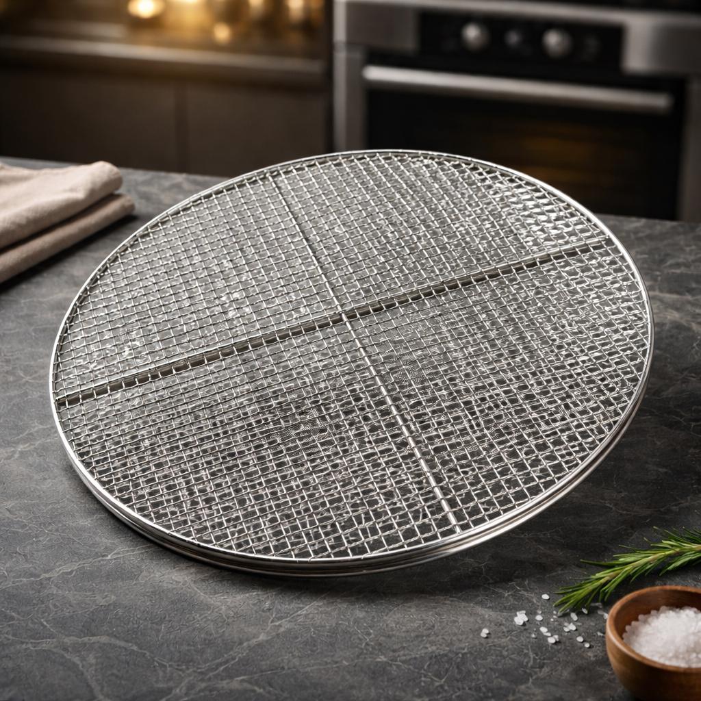 Stainless steel BBQ plate