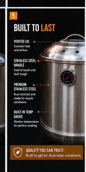 Barrel BBQ built to last — quality and durability