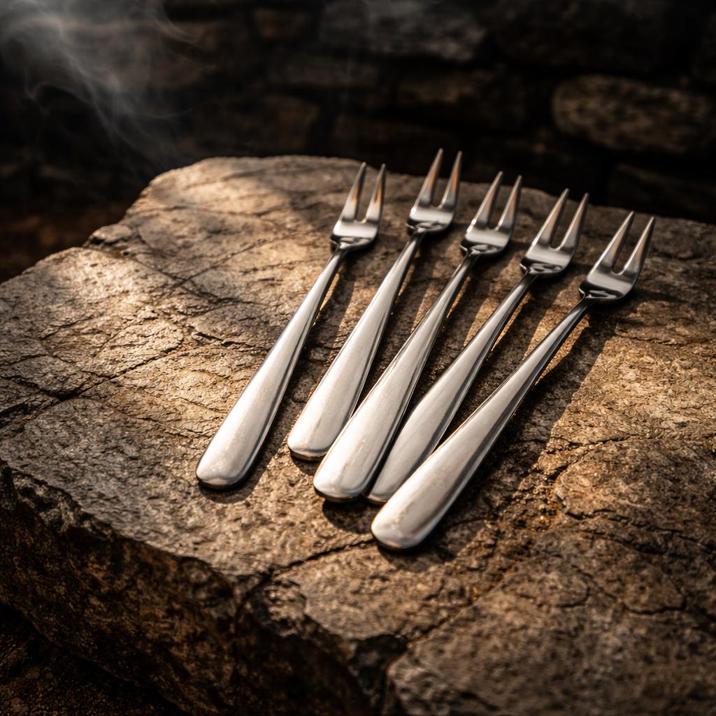 stainless steel forks