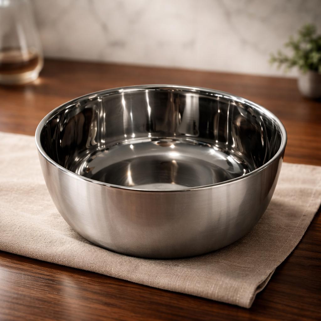 stainless steel bowl